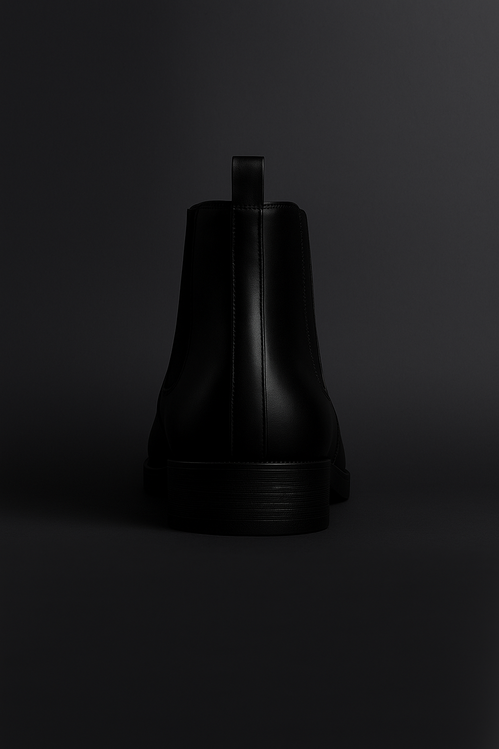 Men’s black Leather Chelsea Boots – Classic Slip-On Ankle Boots - Image 4