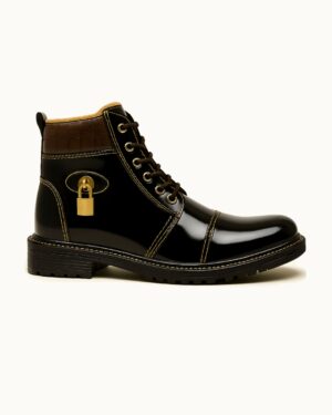 Men’s Stylish Lace-Up Ankle Boots – Durable Outdoor & Casual Wear