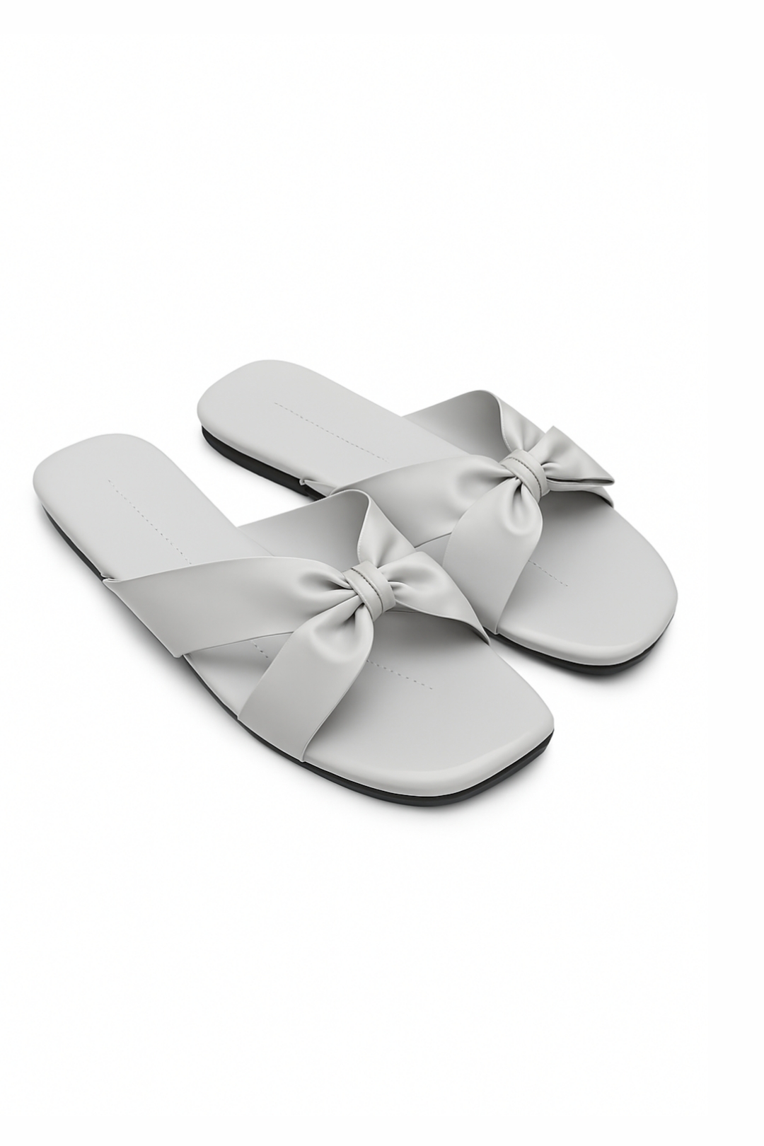 Women & kids Bow Slip-On Flats – Stylish Casual Sandals for Everyday Wear - Image 2