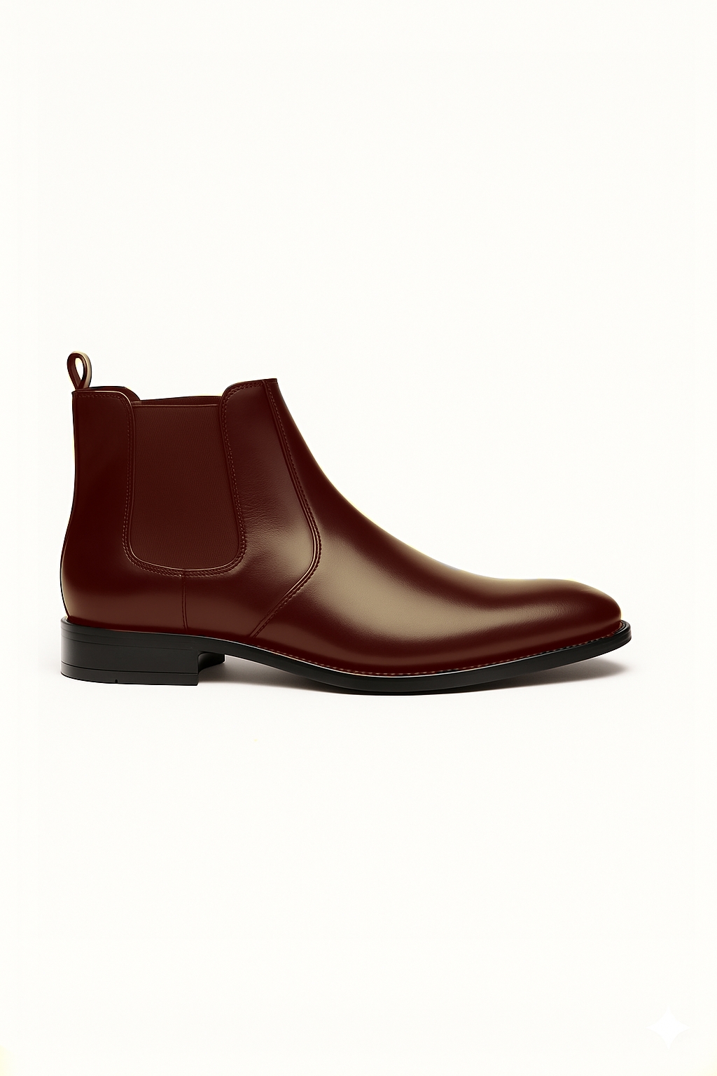 The Sculpted Silhouette – dark Brown Chelsea for men