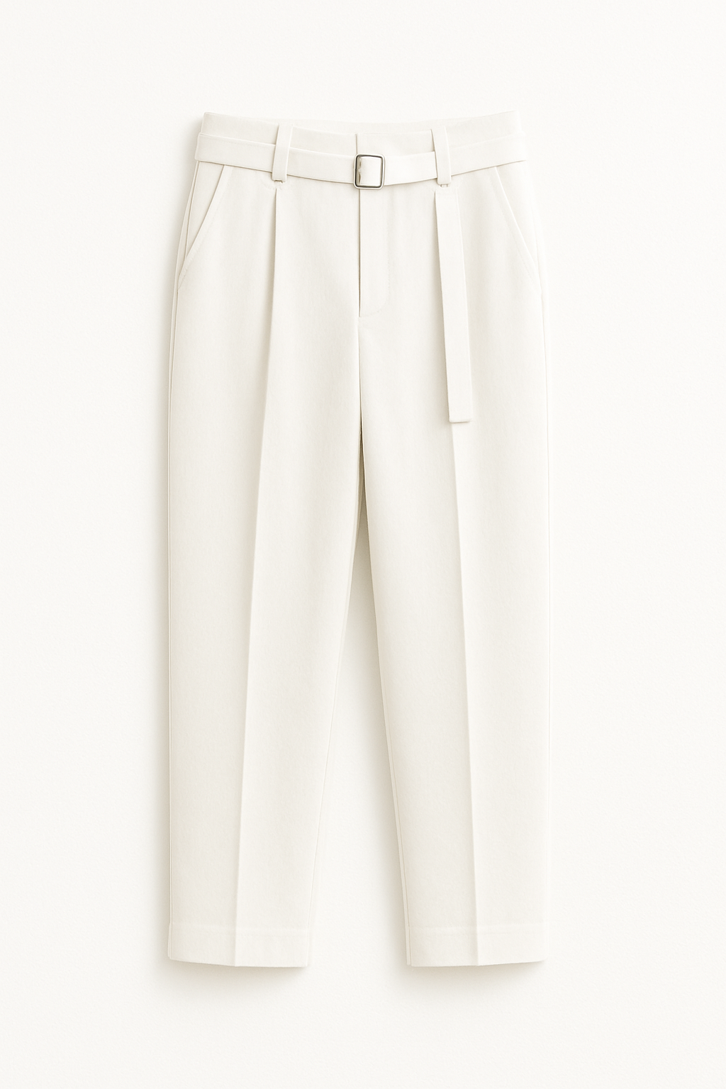 Premium Tailored Cotton Pants – Straight Cut
