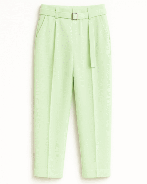 Straight Fit Cotton Trousers for men