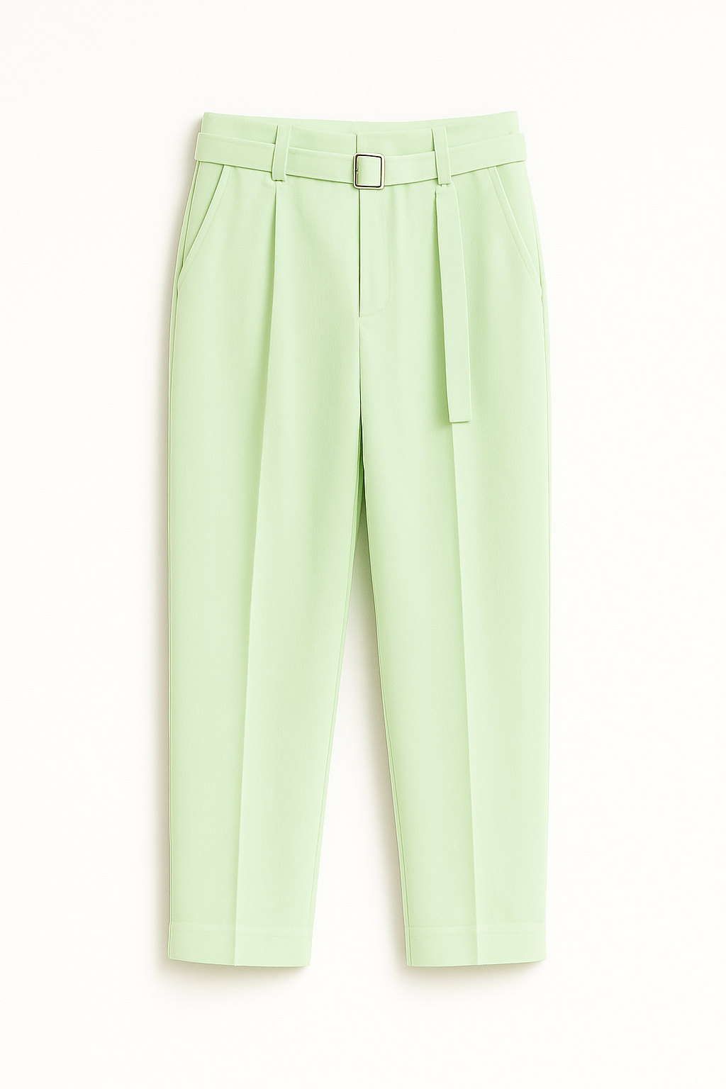 Straight Fit Cotton Trousers for men