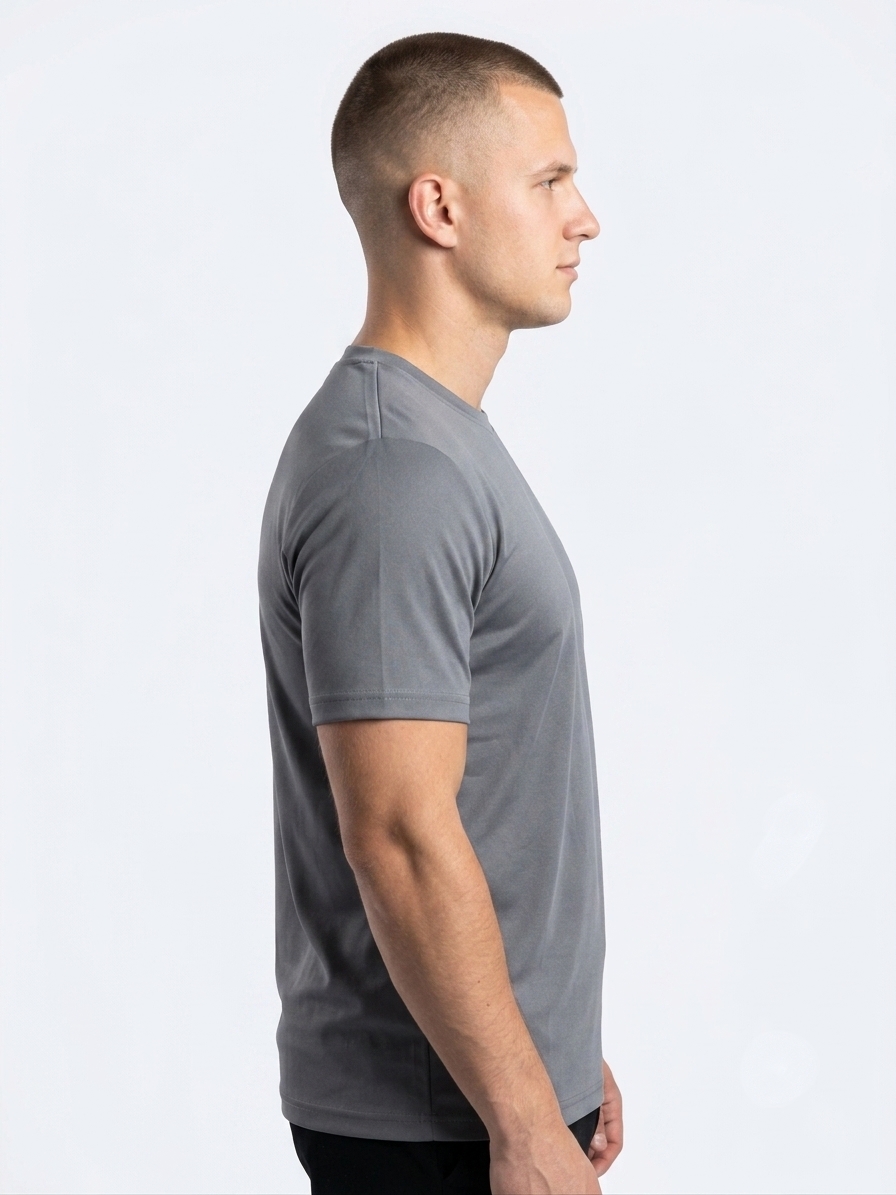 Structured Mars Fabric Plain T-Shirt Combo – 3 Pack - Image 3