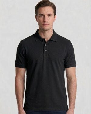 Men's Structured Mars Fabric PLAIN Polo Combo - 3 Pack